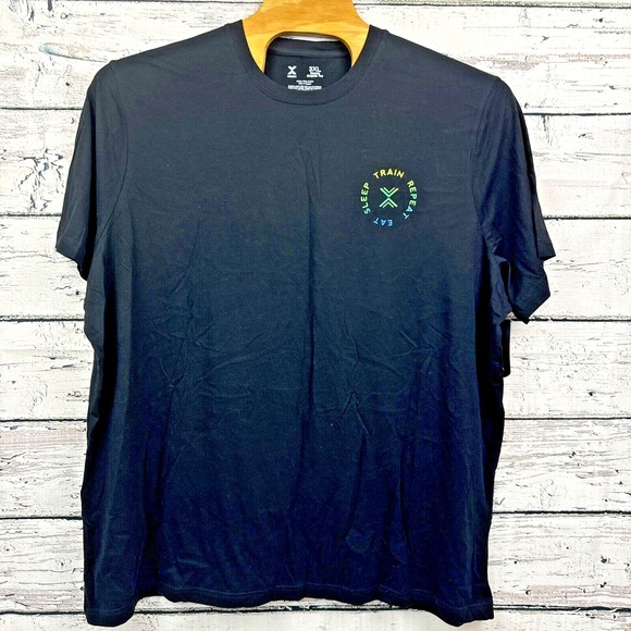 Xersion Other - Xersion Soft Cotton Graphic T-Shirt 🆕 Eat Sleep Train Repeat  [Size XXXL]‎ New